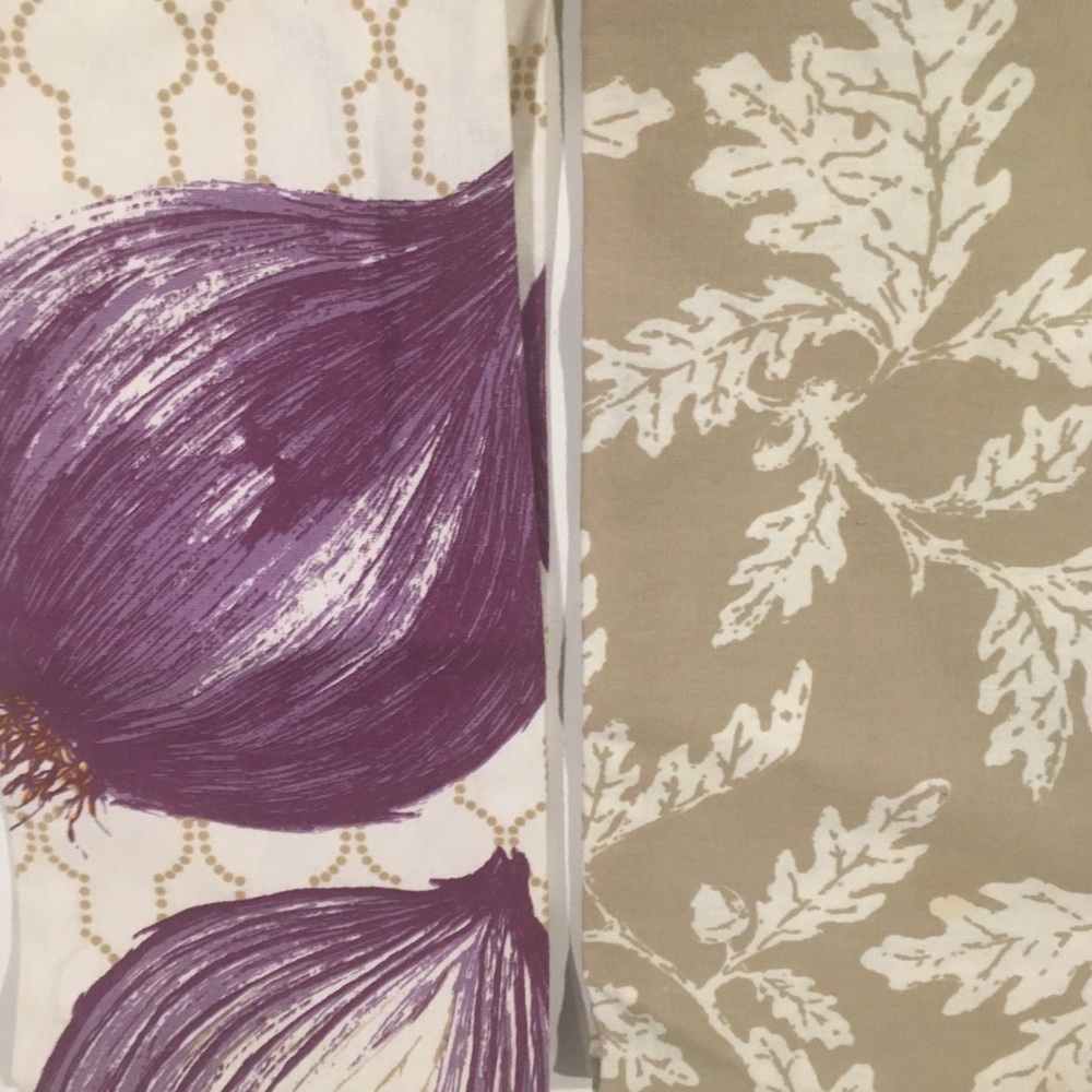 NW THRESHOLD HARVEST KITCHEN TOWELS SET OF2